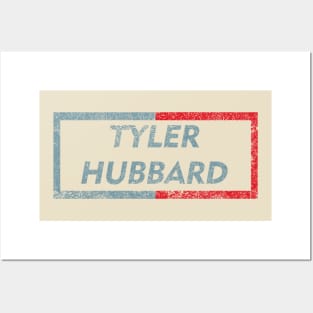 Tyler Hubbard Distressed Posters and Art